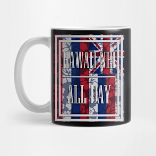 HNAD Floral State Flag by Hawaii Nei All Day Mug